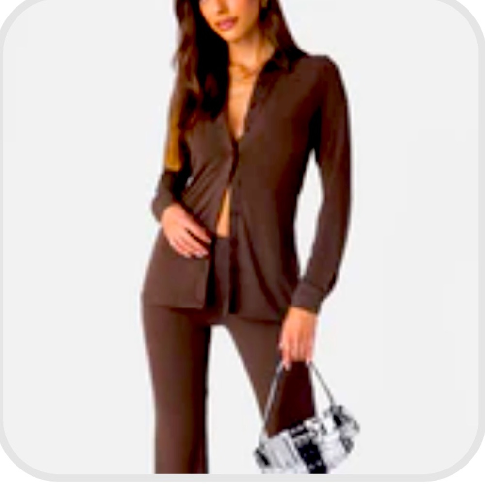 ADIKA Eastwood button-up shirt size small